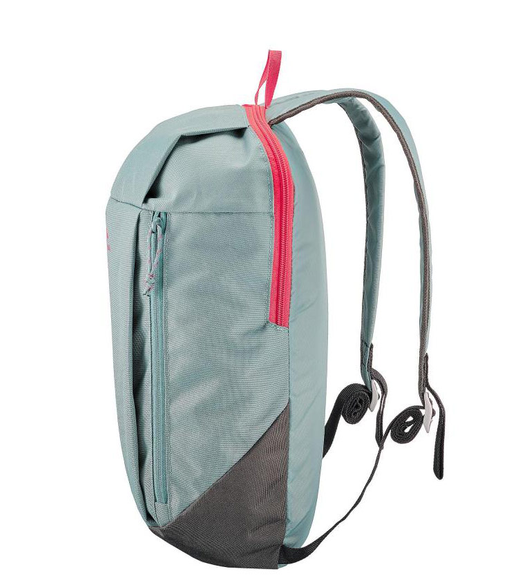Рюкзак NH100 10 Л QUECHUA - gray green